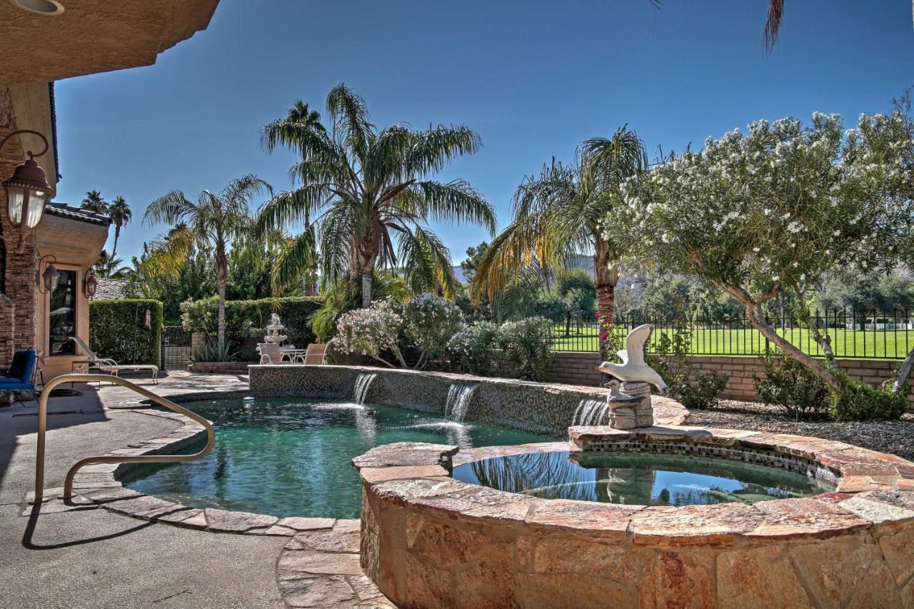 Palm Springs Golf Course Home Private Pool And Spa! Exterior photo